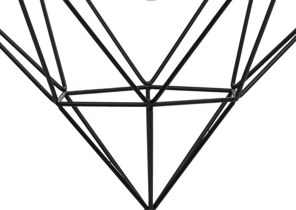 LAMPĂ DE CULOARE DIAMANT METAL LOFT BLACK APP563-1CP