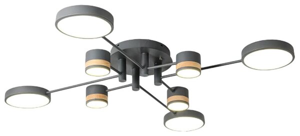 LAMPĂ DE PLAFON GRI APP528-8C