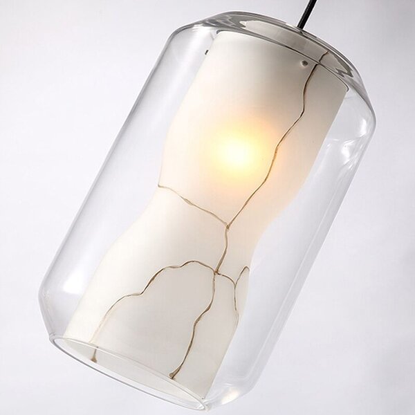 LAMPĂ MODERNĂ AURIE NEAGRA WHITE MARBLE APP909-1CP