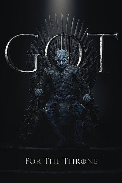 Poster Game Of Thrones - Night King For The Throne, (61 x 91.5 cm)
