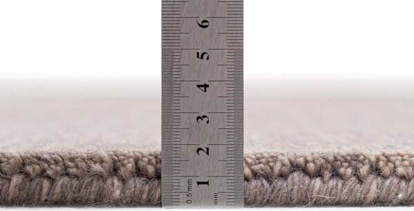 Covor de lana naturala gri List Sylt 170/240 cm