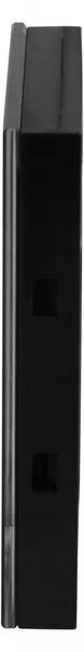 Intrerupator Smart, control touch, panou sticla securizata, lumina de fundal, IP45, negru