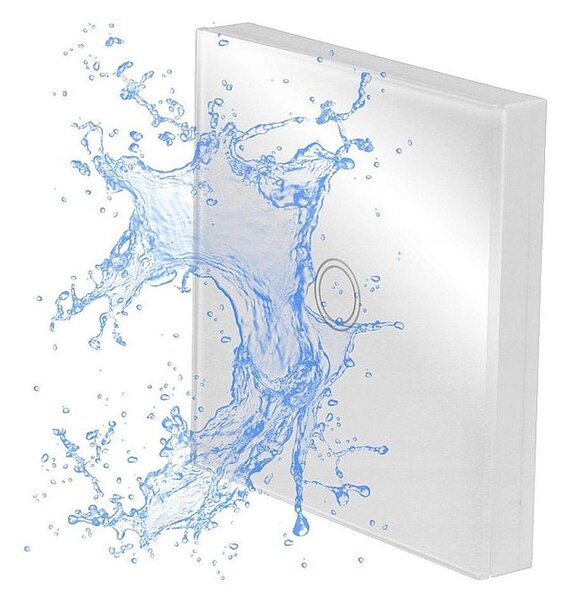 Telecomanda pentru intrerupator smart cu touch control, iluminat, 433 Mhz, IP45