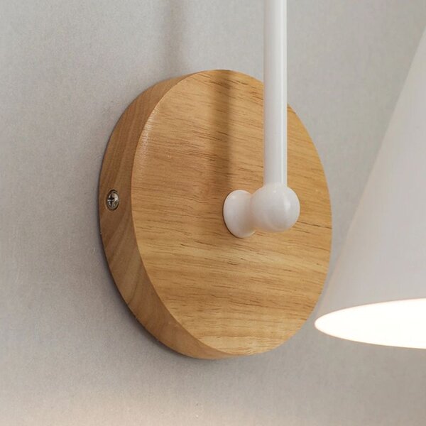 Toolight Instrument, lampă de perete FOREST 1xE27 APP932-1W, negru-maro, OSW-03856