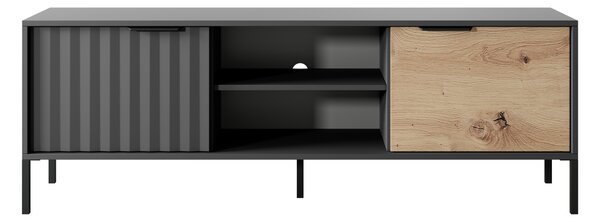 Dulap RTV negru cu specificatii dub artisan RAVE 153 2D
