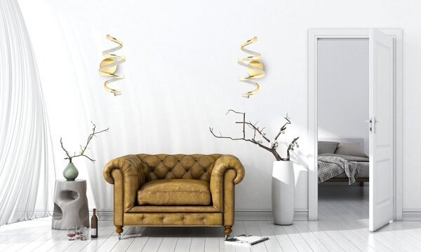 LAMPĂ LED SPRING APP827-W GOLD