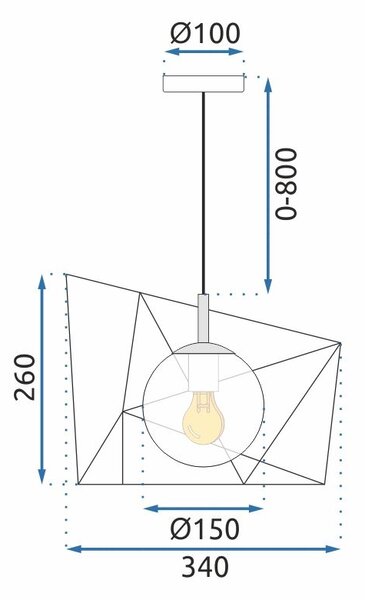 Lampa APP1022-1CP