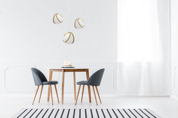 Lampa APP1090-3 CP GOLD WHITE