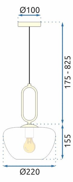 Lampa APP1074-1CP