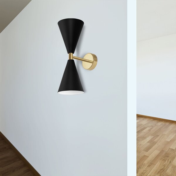 Aplica de perete APP1140-2W black gold