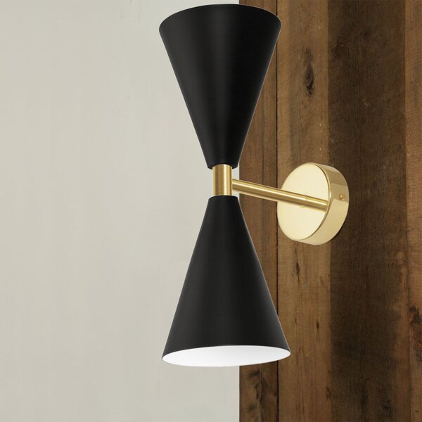 Aplica de perete APP1140-2W black gold
