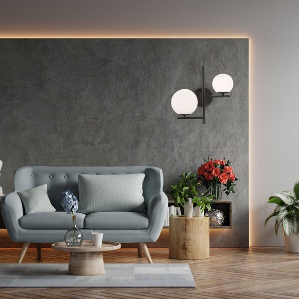 Lampa de perete APP1170-2W Black