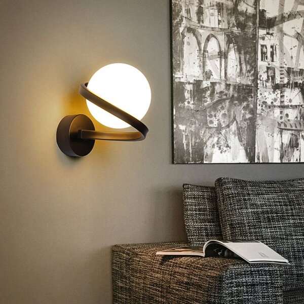 Lampa de perete APP1209-1W Black