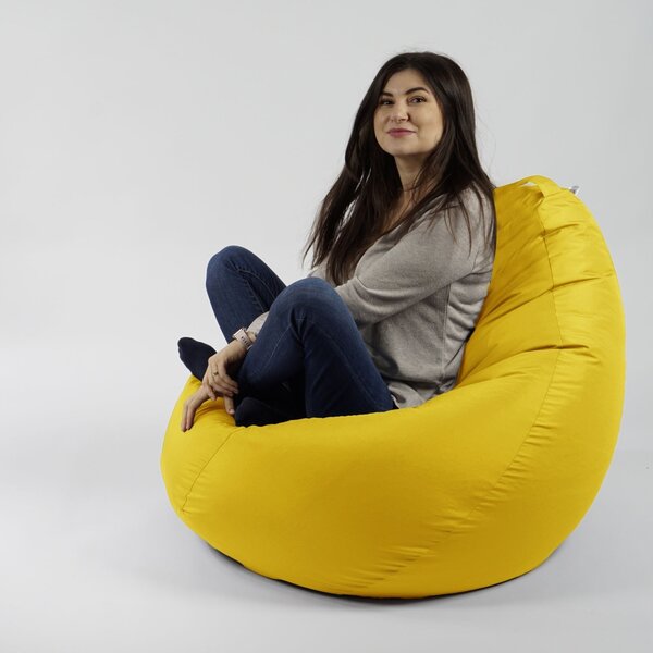 Fotoliu Nirvana Grande, Material Impermeabil - Yellow Quince