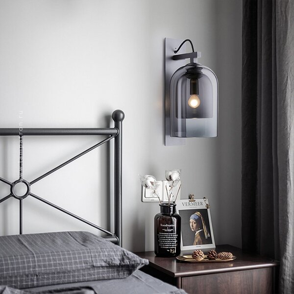 Lampa de perete APP1207-1W Black