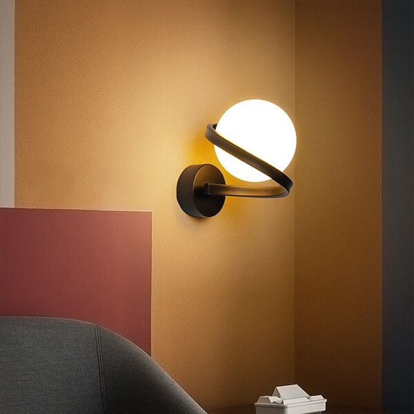 Lampa de perete APP1209-1W Black