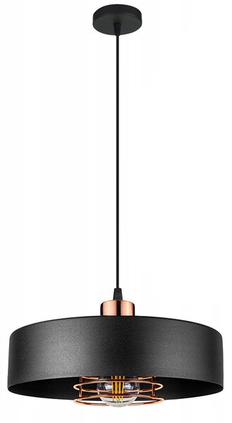 Lampă suspendată APP1246-1CP Black/Rose gold