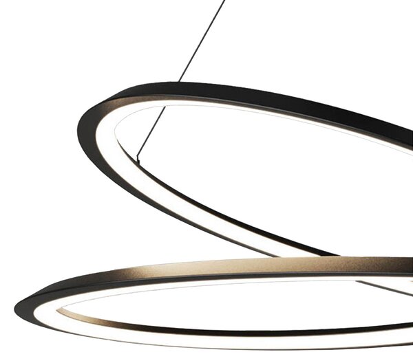 Lampă suspendată APP1194-CP Black