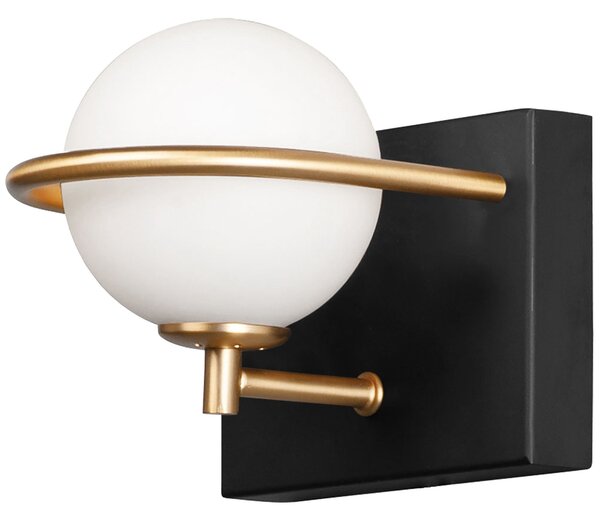 Lampa de perete APP1220-1W Black Gold