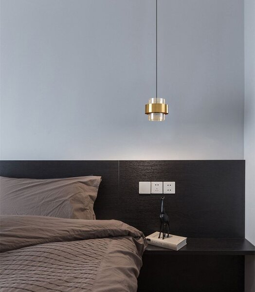 Lampă suspendată APP1236-1CP Gold