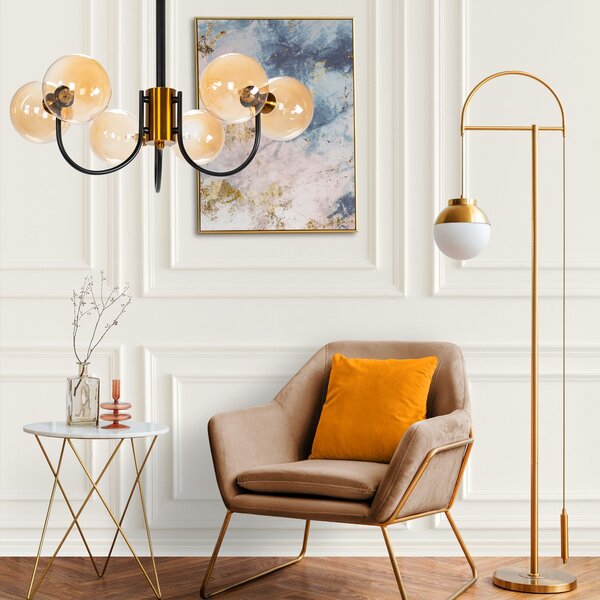 Lampa APP1120-6CP Gold