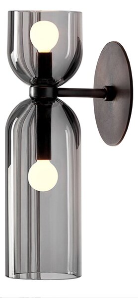 Lampa de perete APP1208-2W BLACK