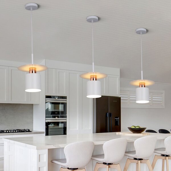 Lampă suspendată APP1146-1CP White Rose Gold