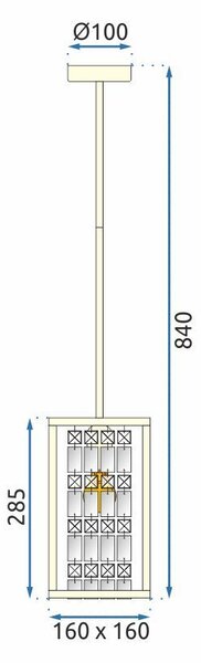 Lampa APP1111-1CP