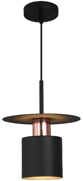 Lampă suspendată APP1145-1CP Black Rose Gold