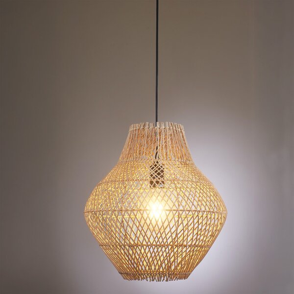 Goldlux Ontake lampă suspendată 1x20 W negru-bej 330420