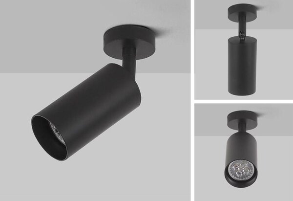 Lampă de tavan APP1244-1C BLACK
