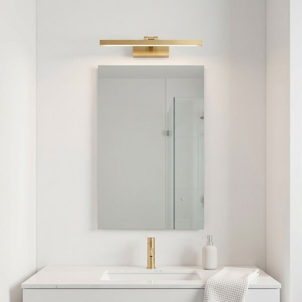 Aplică LED pentru baie APP1864-1W 60 cm BRUSH GOLD