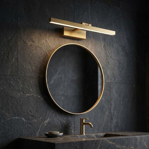 Aplică LED pentru baie APP1864-1W 60 cm BRUSH GOLD