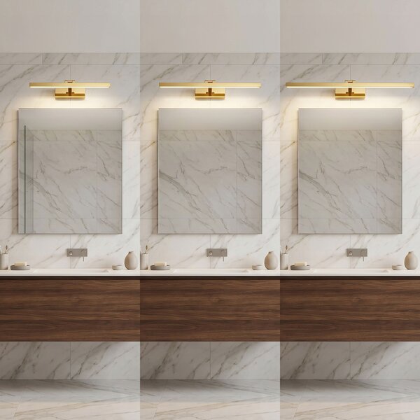 Aplică LED pentru baie APP1860-1W 40cm GOLD