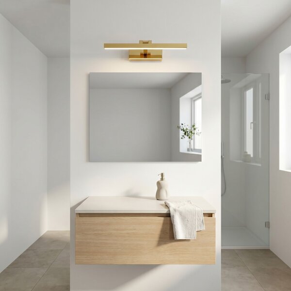 Aplică LED pentru baie APP1860-1W 40cm GOLD