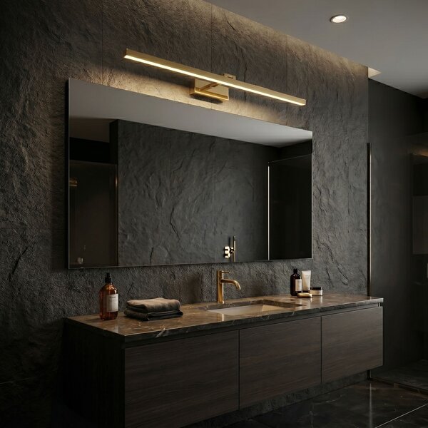 Aplică LED pentru baie APP1862-1W 80 cm GOLD