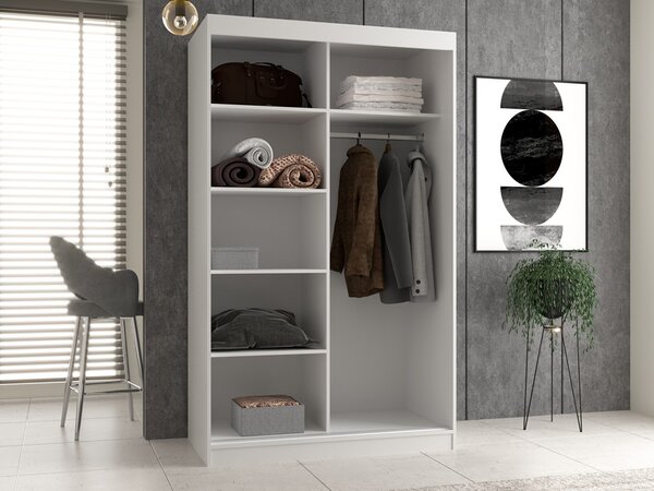 Dulap de haine cu uși glisante Igatossa 120 A (stejar artisan). Promo -17%. 1132699
