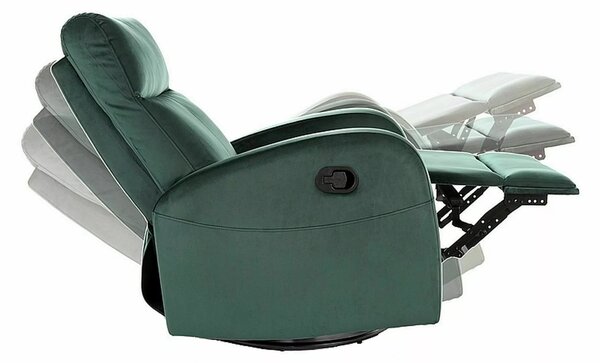 Fotoliu extensibil Onerry (verde închis). Promo -6%. 1050661