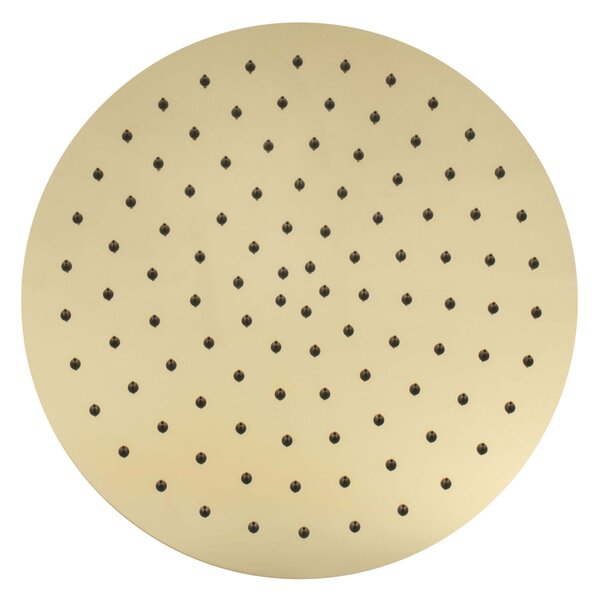 Oltens Vindel cap de duș 30x30 cm rotund auriu strălucitor 37000800