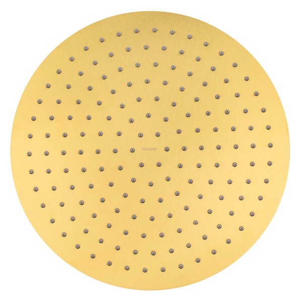 Oltens Vindel cap de duș 30x30 cm rotund auriu periat 37006810