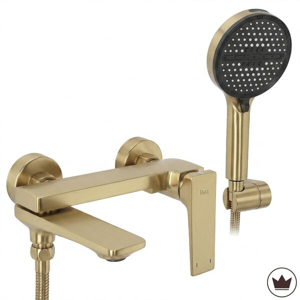 Baterie pentru cadă PREMIUM REA Prime Gold Brush