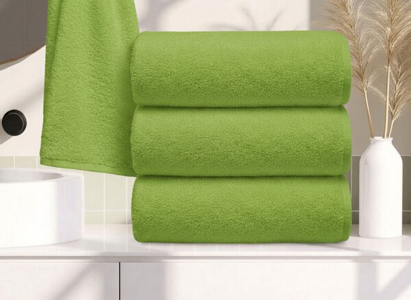Prosop NORIELLE 50x90 cm verde, 100% bumbac