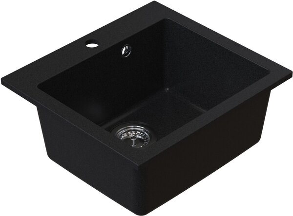 Ruvetti Frigo chiuveta cu baterie și accesorii negru/oțel LP_3200-FR4945BC_W