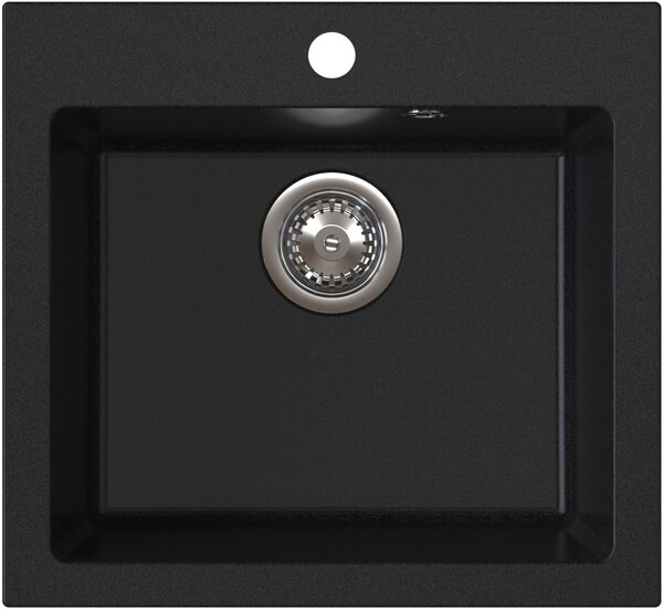 Ruvetti Frigo chiuveta cu baterie și accesorii negru/oțel LP_3200-FR4945BC_W