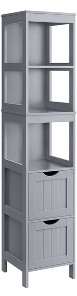 Dulap baie Vasagle Gri 30x30x141.5 cm