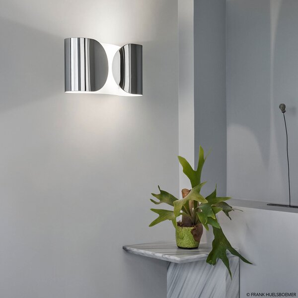 Lampă de perete FLOS, FOGLIO, reglabil, Metalic, Camera de zi, Metal, Design