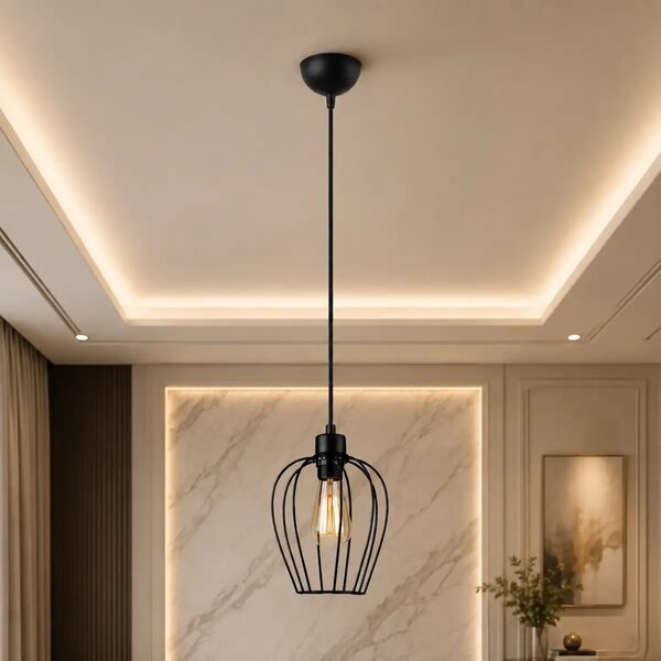 Lustra negru homs ro11230