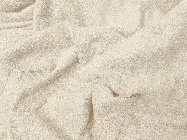 Cearsaf Frote MOLTON crem 180 x 200 cm