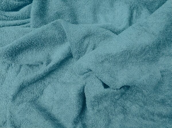Cearsaf frote MOLTON albastru-verde 180 x 200 cm