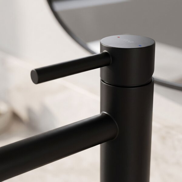 Baterie pentru baie Rea Lungo Black High